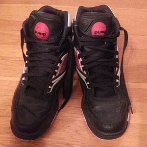 Reebok Pump Twilight Zone Black Red